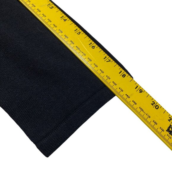 Jones Wear Dress‎ Black Crop L Ruffled Cardigan Sweater NWT Holiday Party - Picture 9 of 11